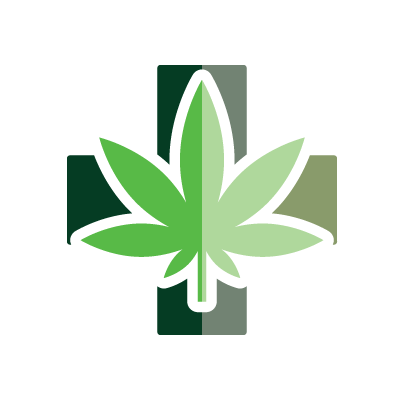 Medical Cannabis for Glaucoma: medical marijuana concept icon