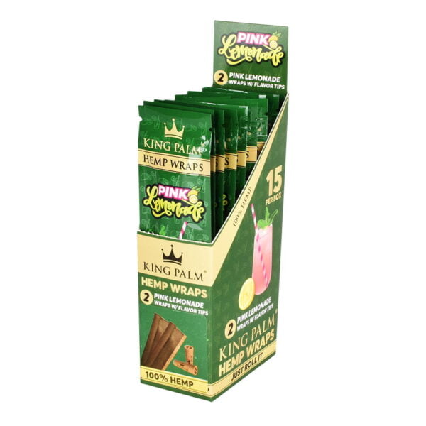 King Palm Hemp Wraps 2pk | Pink Lemonade