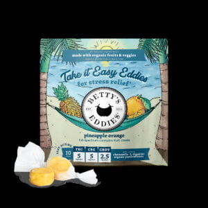 Pineapple Orange | Take It Easy Eddies | Fruit Chews | 50mg