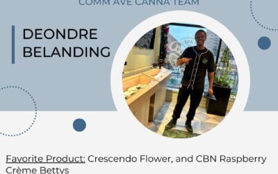 Meet Deondre, one of our kickass sales associates! He is always here to help you find exactly what you are looking for! #CommaveCanna #Boston #Brookline #Meettheteam #Meetthestaff #Cannabiscommunity #familyowned #commavecanna