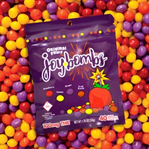 Original Fruit Joy Bombs | Candy | 40pk | 100mg