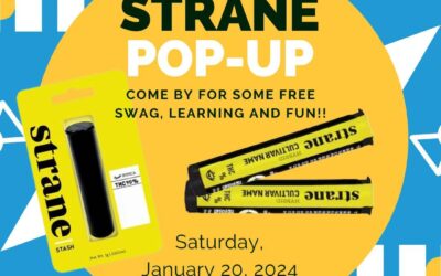 We have a Strane popup tomorrow from 3pm-6pm! Come hang with Angel & the Comm Ave Canna crew! #Strane #stranestash #Commavecanna #Education #Cannabiscommunity #popup #Boston #Brookline #familyowned #supportsmallbusiness #commavecanna