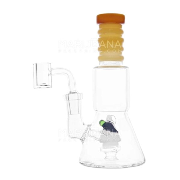 Beehive Showerhead Perc Glass Dab Rig