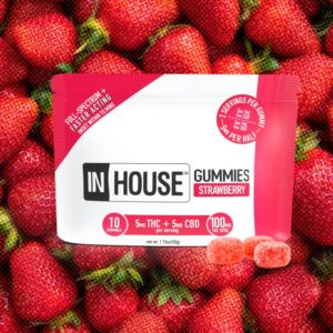 Strawberry 1:1 THC:CBD | Gummies | 100mg
