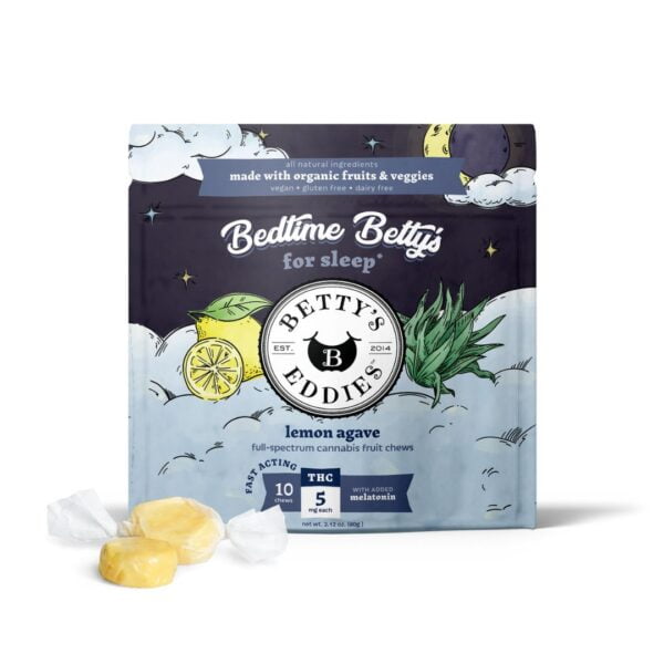 Lemon Agave | Bedtime Betty's | Fruit Chews | 50mg