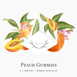 Peach 2:1 CBD (HYBRID) | Gummies | 50mg