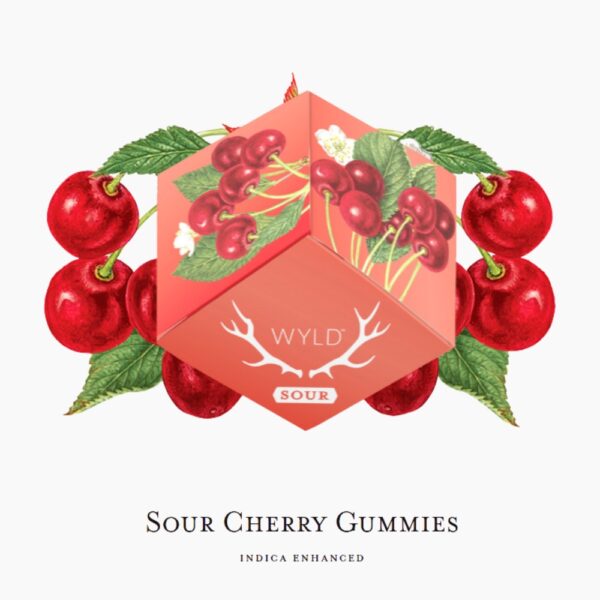 Sour Cherry (INDICA) | Gummies | 100mg