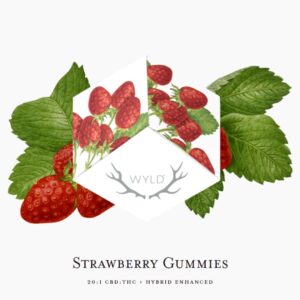 Strawberry 20:1 CBD:THC (HYBRID) | Gummies | 10mg