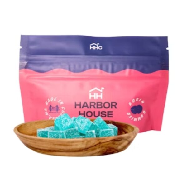 Sour Blue Raspberry | Hash Rosin Gummies | 100mg