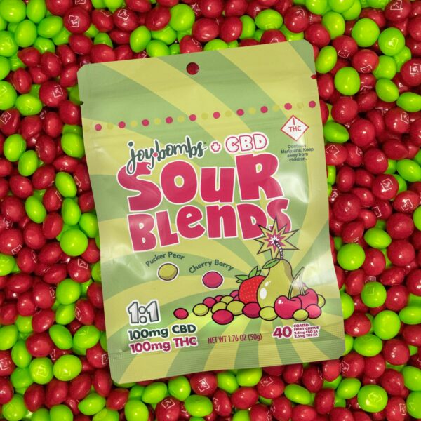 Sour Fruit Joy Bombs 1:1 | Candy | 40pk | 100mg