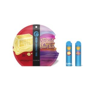 Bernie Hanna Butter + Tequila Sunrise | Dual Chamber 3 in 1 Disposable | 1g