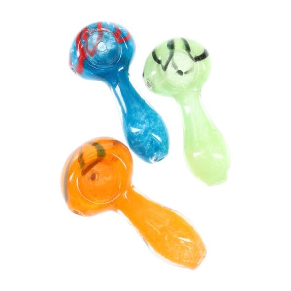 Colorful Frit Flower | Glass Pipe