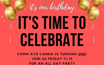 Tomorrow’s the Day!  Join us in celebrating our ONE-YEAR anniversary here at Comm Ave Canna!  It’s been an incredible journey, and we couldn’t have done it without YOU! 🗓 Date: Tomorrow, 11/15  Location: 1030 Commonwealth Ave, 2nd Floor, Brookline, MA Swing by to meet your favorite vendors, discover exclusive deals, and get the inside scoop on our special offerings! Whether you’re a regular or a new face, there’s something for everyone. Let’s make this anniversary unforgettable together!  See you there! #nimbuscc #elevatedroots.buzz #towerthreellc #rovebrand #wyld_gummies #wyldcanna #wyldwellness_ #harborhousema #harborhouselab #harborhousegrow #nostalgia.buzz #buzzydrinks #drinkpineandstar #cq_drinks #cannabis_quencher #commcaninc #holistic.industries #Cannabis #dispensary #cannabisdispensary #brookline #Boston #familyowned #oneyearanniversary #commavecanna