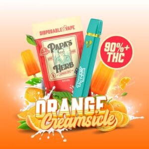 Orange Creamsicle | Distillate Disposable | 1g