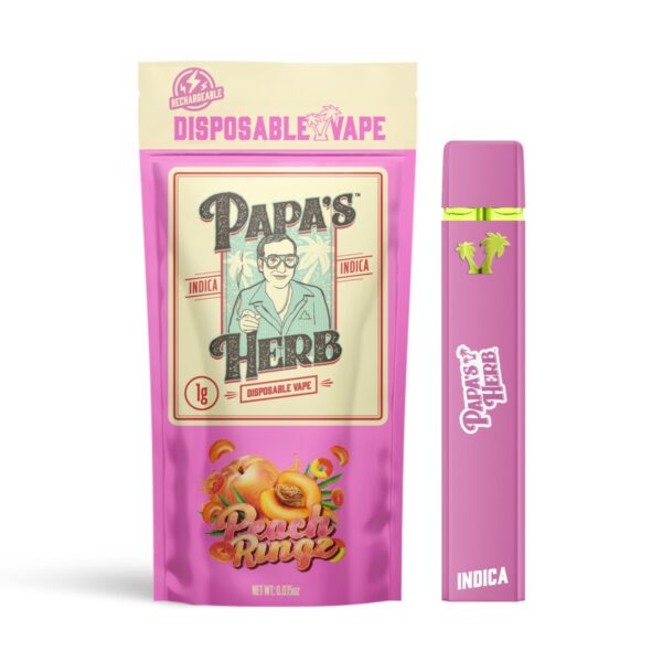 Peach Ringz | Distillate Disposable | 1g