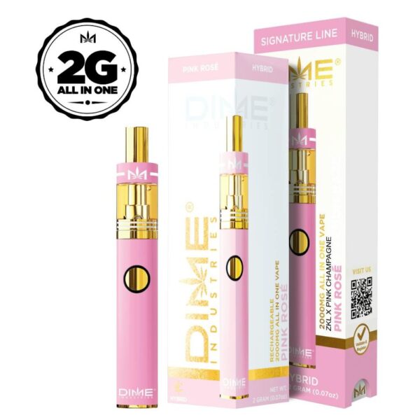 Pink Rose | Distillate Disposable | 2g
