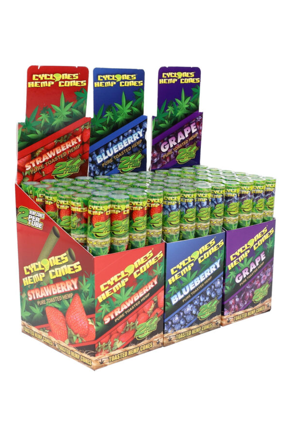 Cyclones Hemp Cones | 2pk | Blueberry