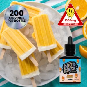 Good Vibes X Orange Creamsicle | Tincture | 1000mg