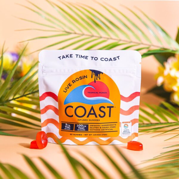 Tropical Punch | Live Rosin Gummies | 100mg