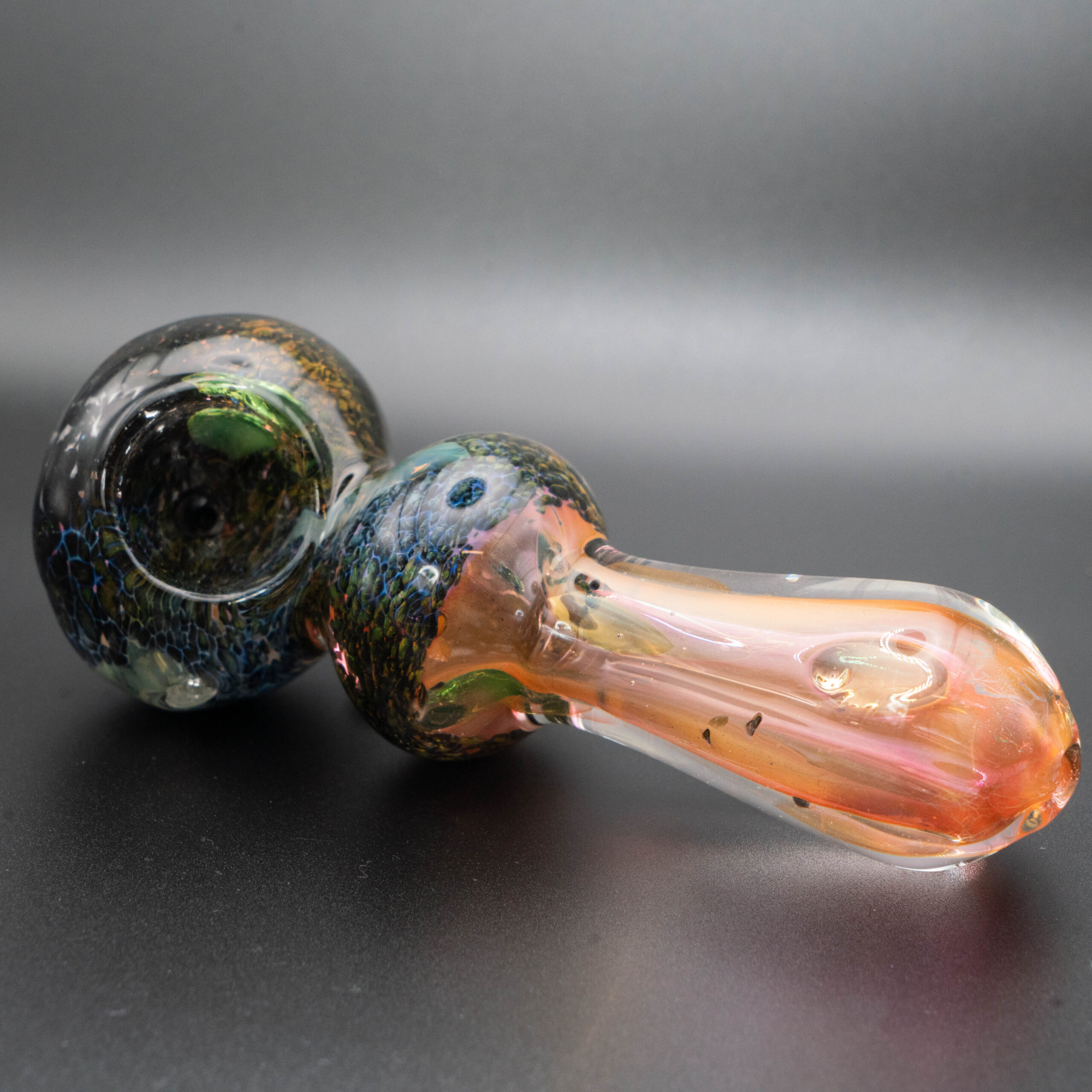 4.5" Frit Bowl Single Bulge Fume Hand Pipe | Comm Ave Canna - Image 2