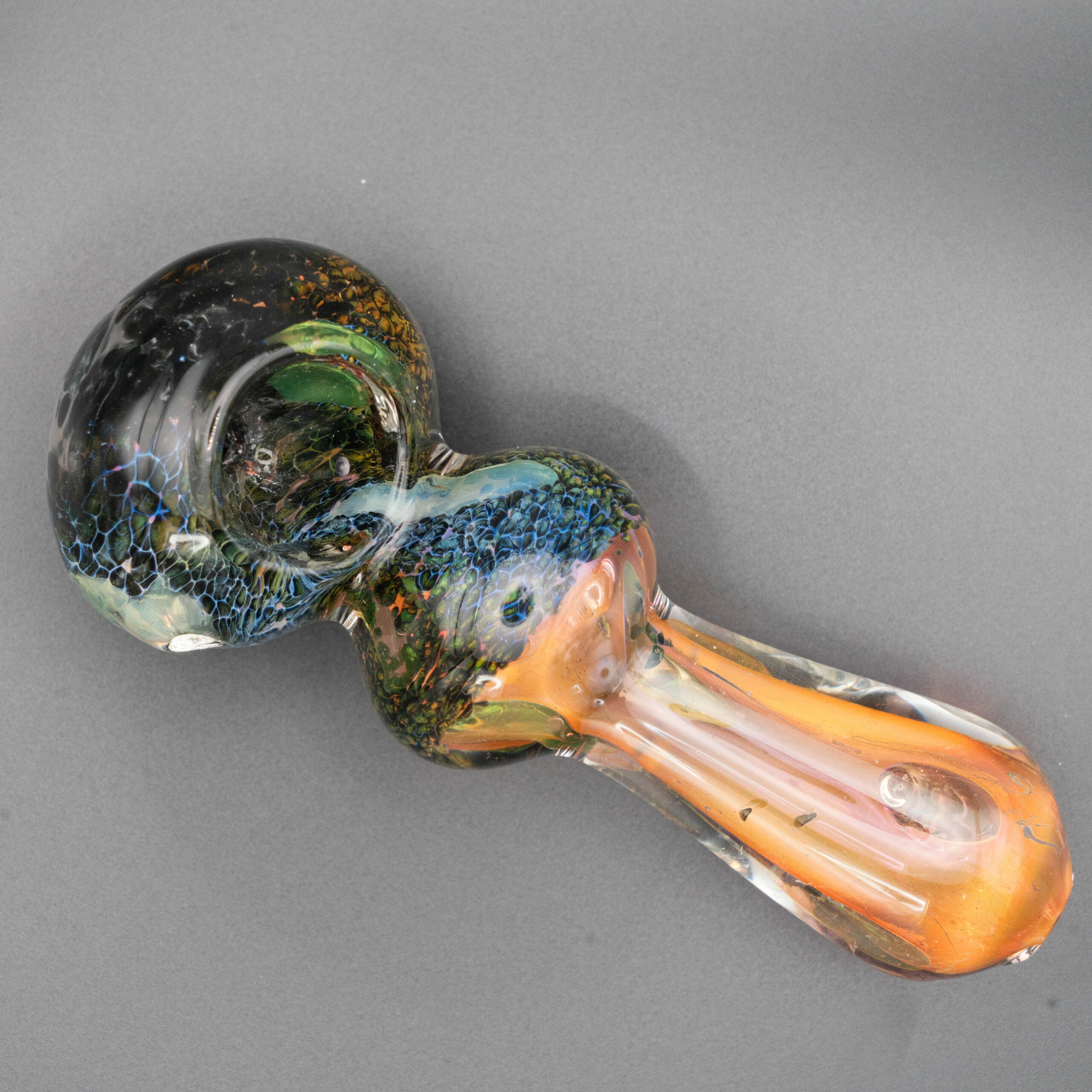4.5" Frit Bowl Single Bulge Fume Hand Pipe