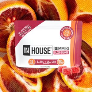 Blood Orange 5:1 CBD:THC | Gummies | 100mg