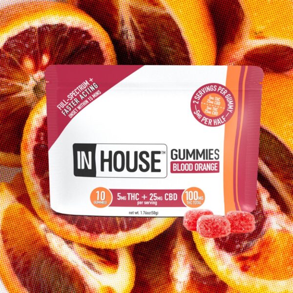 Blood Orange 5:1 CBD:THC | Gummies | 100mg