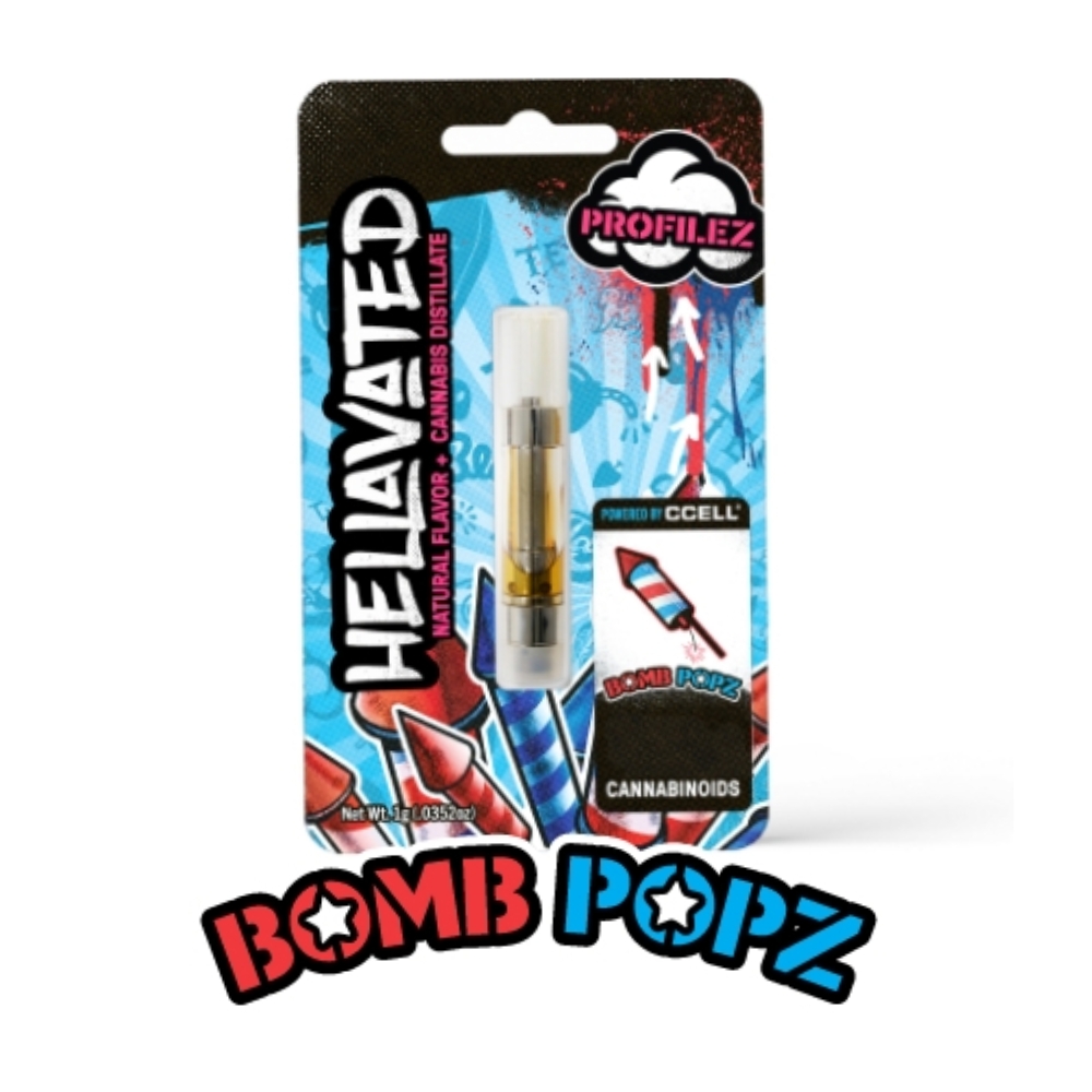 Bomb Popz | Distillate Cartridge | 1g