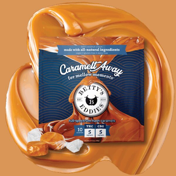 Caramelt Away | Hash Caramels | 50mg