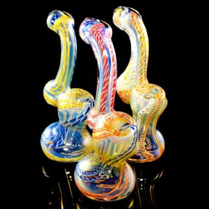 Color Changing Glass Sherlock Bubbler | Various Colors