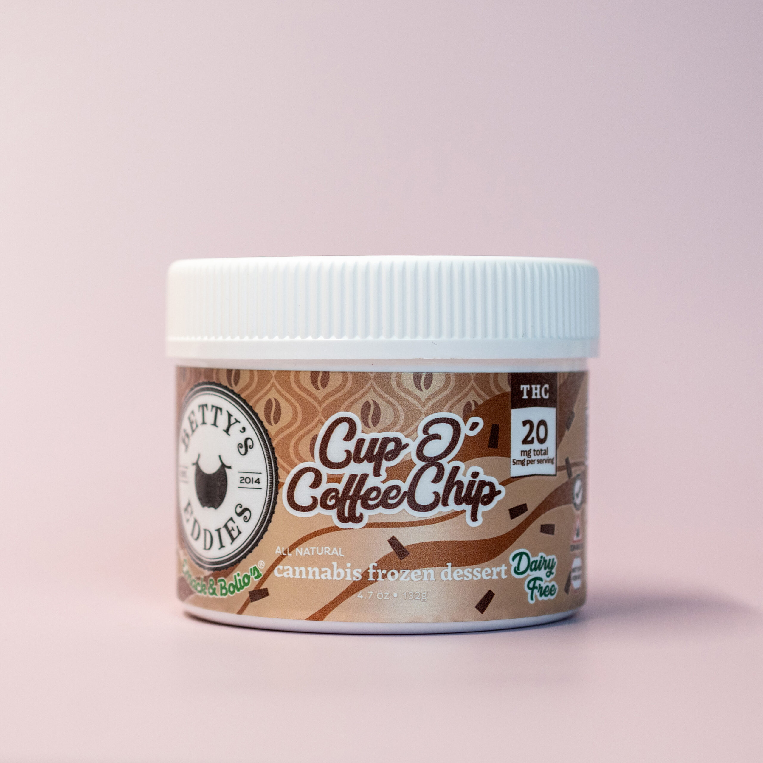 cup o' coffee (dairy free) | ice cream | 20mg | comm ave canna Cup O' Coffee (Dairy Free) | Ice Cream | 20mg