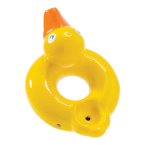 Ducky Life Saver Ceramic Pipe - 3.75"