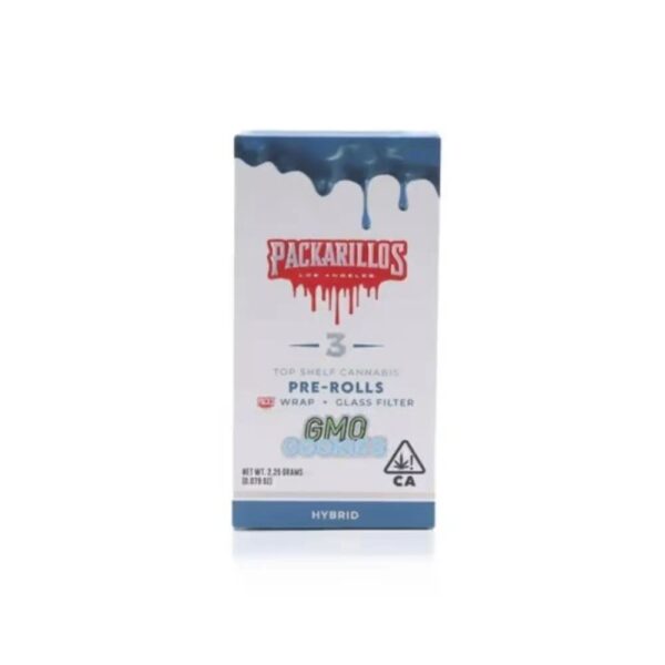 GMO Cookies | Live Resin Infused Pre-Roll 3pk | 2.25g