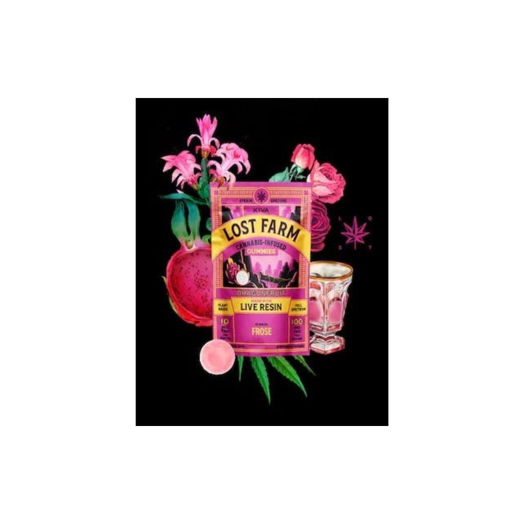 GMO x Dragon Fruit | Live Resin Gummies | 100mg
