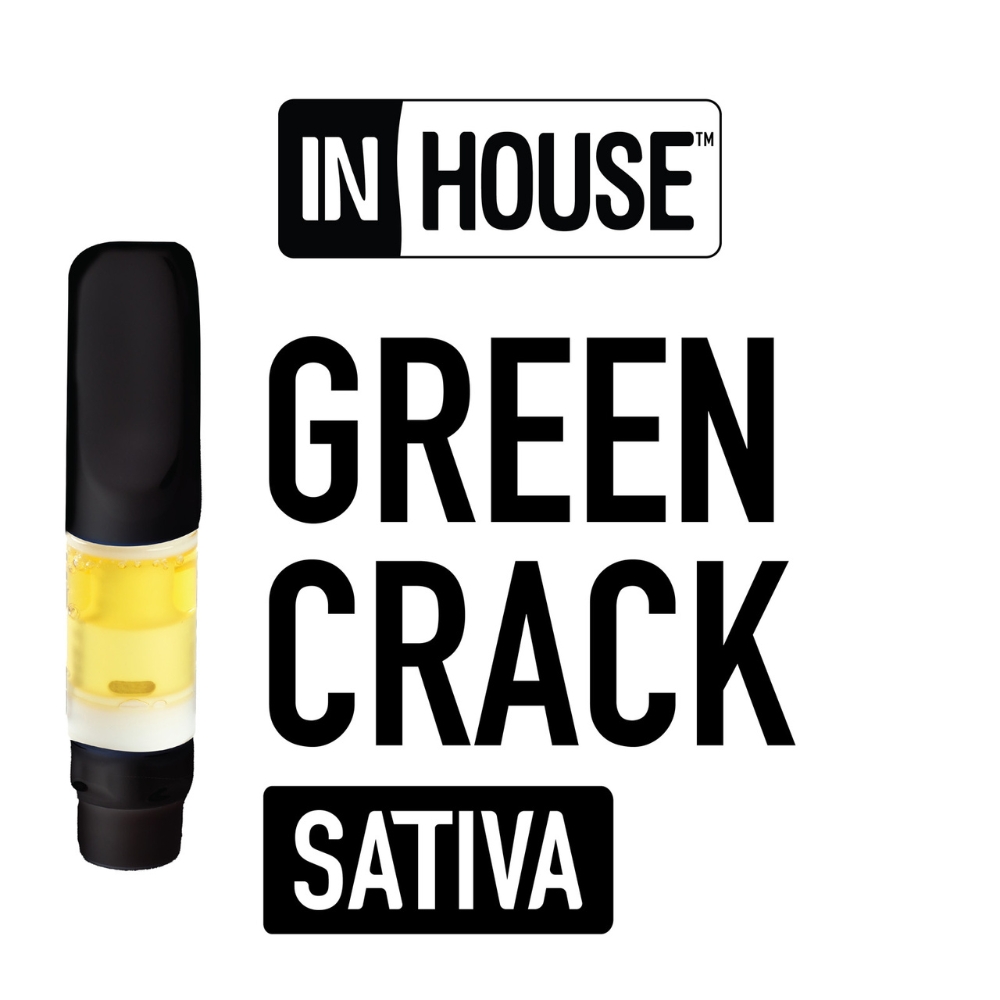 green crack | distillate cartridge | 1g | comm ave canna Green Crack | Distillate Cartridge | 1g