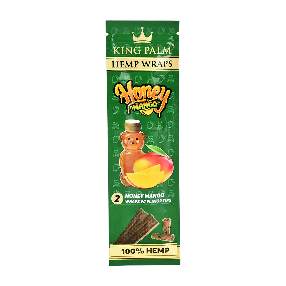King Palm Hemp Wraps 2pk | Honey Mango
