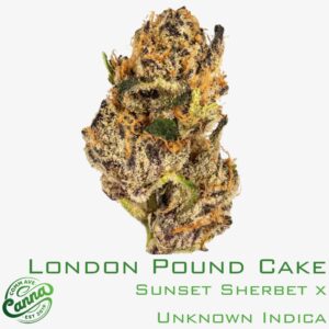 London Pound Cake #75 | Flower | 14g