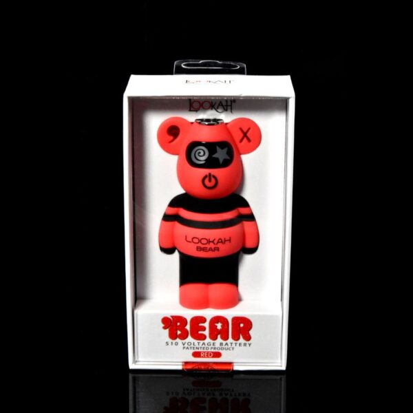 Lookah Bear | Vape Battery | Red