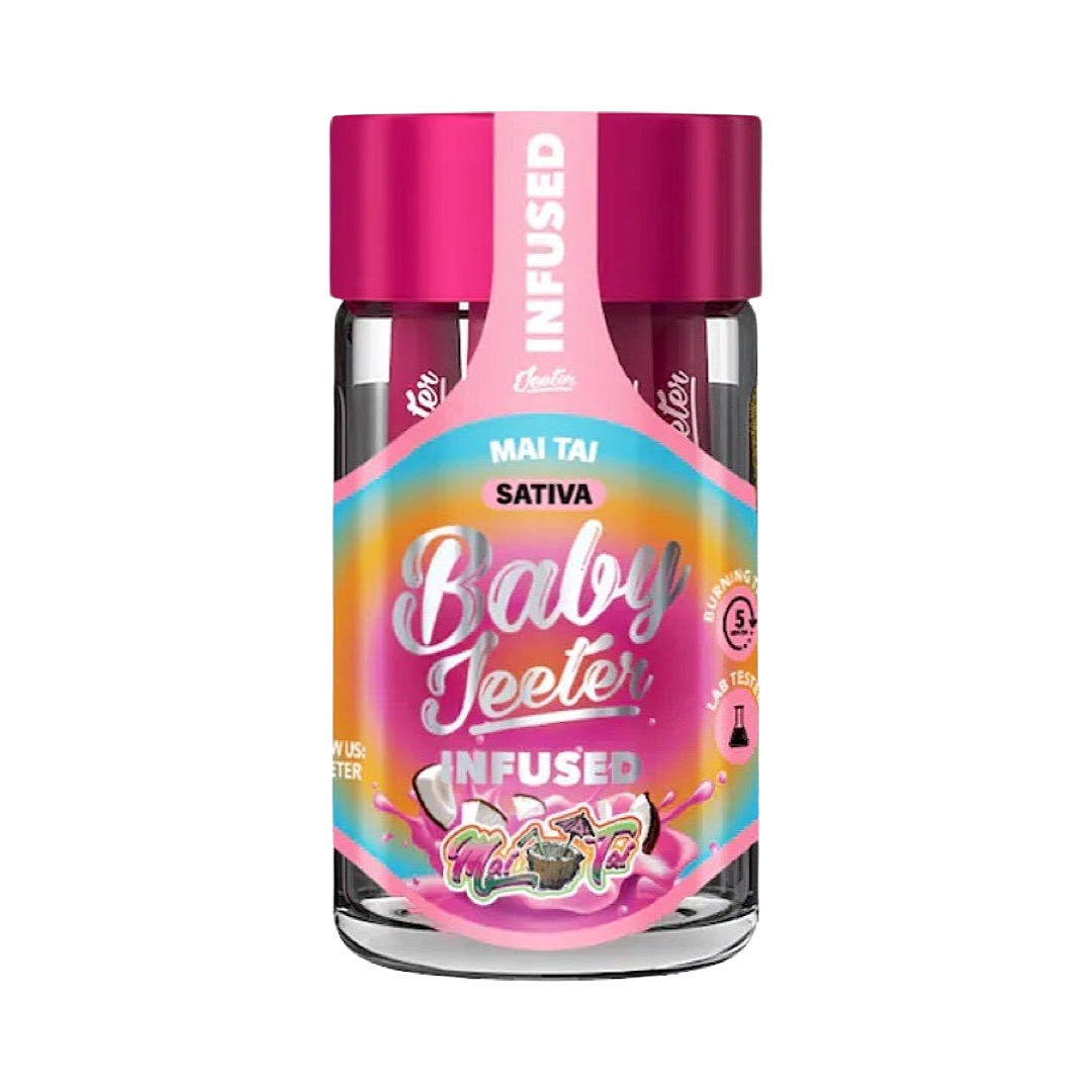 mai tai baby jeeters | pre-roll 5pk | 2.5g | comm ave canna Mai Tai Baby Jeeters | Pre-Roll 5pk | 2.5g
