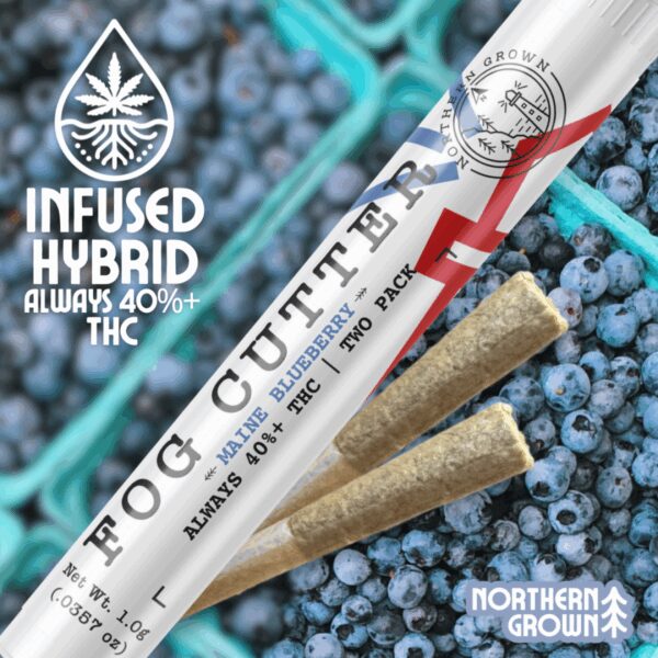 Maine Blueberry | Fog Cutter Infused Pre-Rolls 2pk | 1g