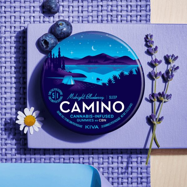 Midnight Blueberry (5:1 THC:CBN) | Gummies | 100mg