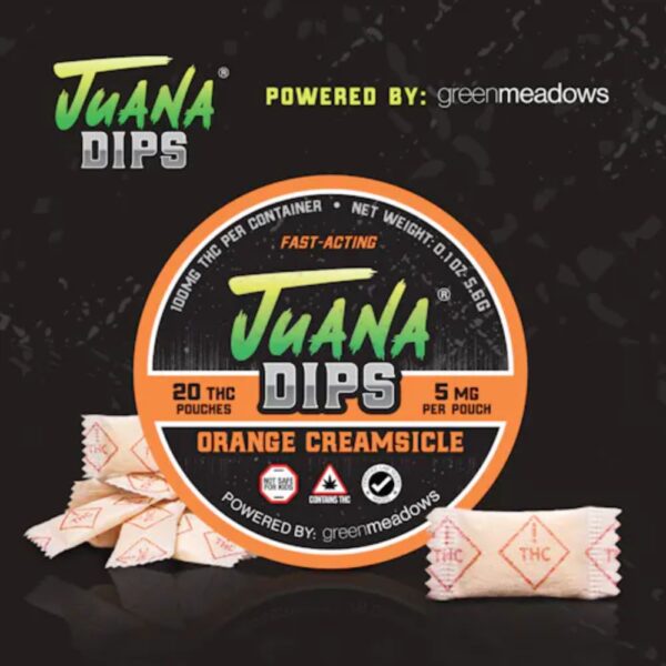 Orange Creamsicle | THC Dip | 100mg