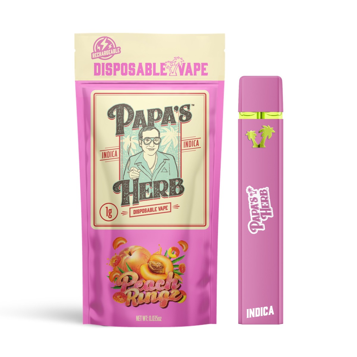 peach ringz | distillate disposable | 1g | comm ave canna Peach Ringz | Distillate Disposable | 1g