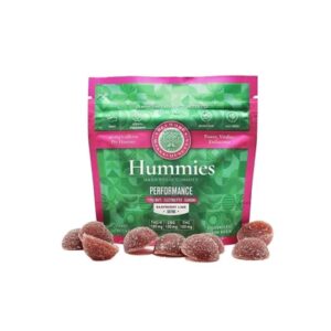 Performance Raspberry Lime SATIVA | Hash Rosin Gummies | 100mg