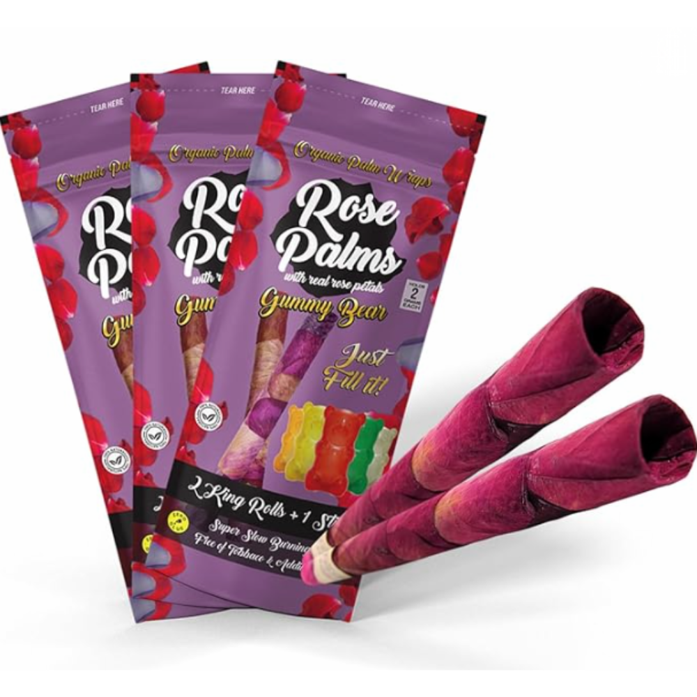 Rose Palms | Rose Petal Cones | Gummy Bear | 3pk - Image 2