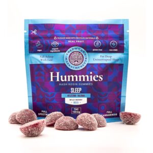 Sleep Wild Berry INDICA | Hash Rosin Gummies | 100mg