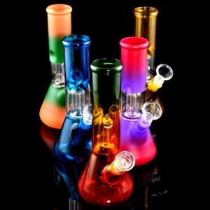 Small Painted Bong w/ Dome Perc