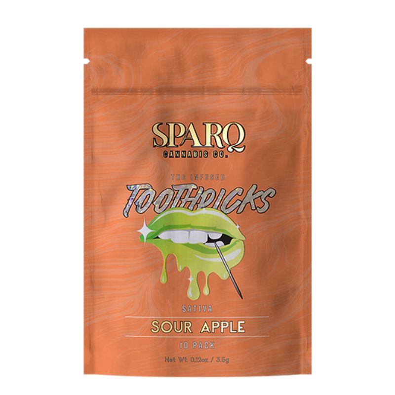 Sour Apple | Toothpick 10pk | 25mg