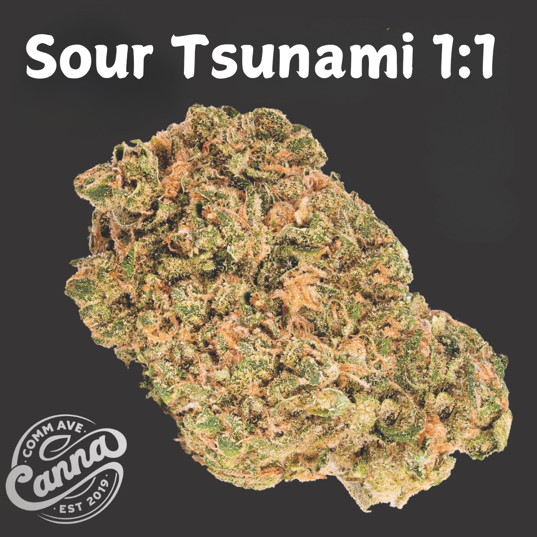 Sour Tsunami 1:1 THC:CBD | Flower | 28g