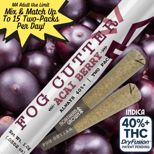 Acai Berry | Fog Cutter Infused Pre-Rolls 2pk | 1g